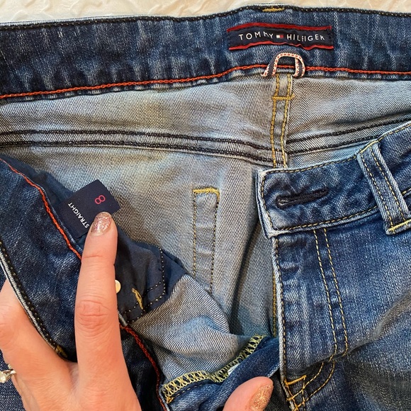 Tommy Hilfiger straight leg jeans size 8 - Picture 2 of 4